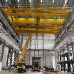 Working principle of crane multi-part Grab