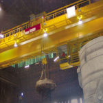 Electromagnetic Overhead Crane for Steel Warehouse