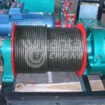 50ton Electric Construction Winch Delivery To Vietnam