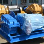 2ton for Double Drum Winch  machine Ordered By Indonesia Customer