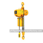 1 Ton Electric Chain Hoist Sold to Philippines a Paper Mill
