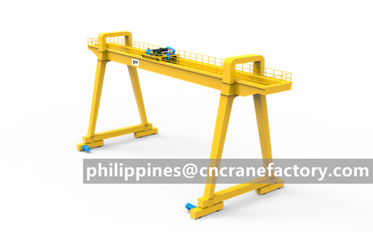 10 Ton Double Girder Gantry Crane Exported to the Philippines
